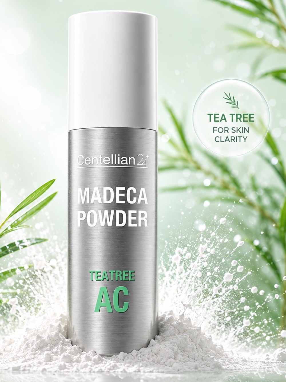 Centellian24 Madeca Powder Tea Tree AC New (dented Box)  6g